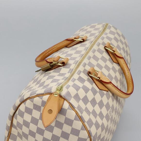 LOUIS VUITTON Damier Azur Speedy 35 Hand Bag N41535 - Picture 6 of 16